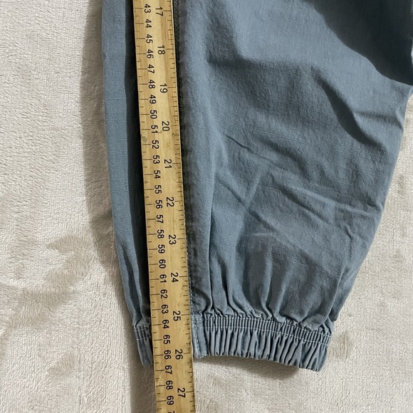 American Eagle Pants Womens Size 8 Short Baggy Jogger Cargo Gray Stretch Pockets - Picture 7 of 9